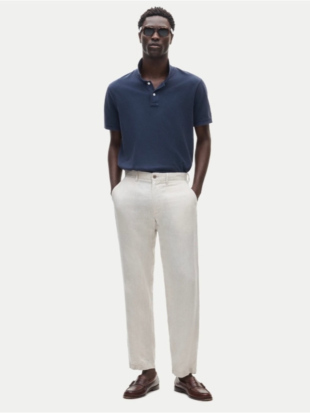NWT J. Crew Classic-fit Linen Trouser Ivory Sand